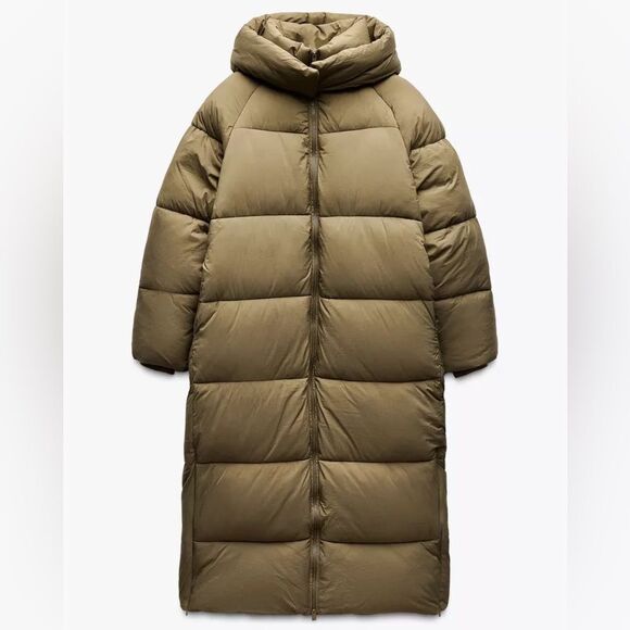 ZARA WATER AND WIND PROTECTION LONG ANORAK - Picture 8 of 13